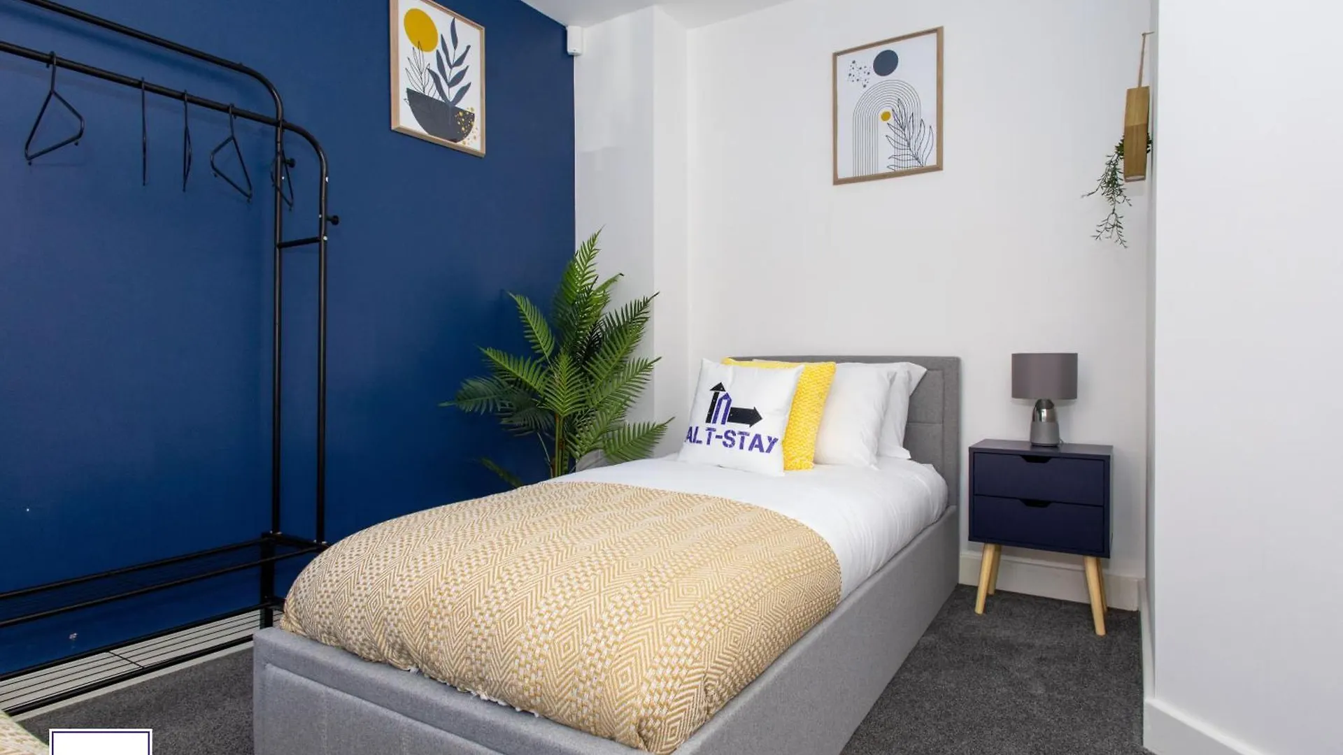 Alt-Stay Wakefield Westgate Station - Fully Serviced Workspace - Parking - Fast Fibre Wi-Fi - En-Suite'S - Long Stays Welcome Appartement