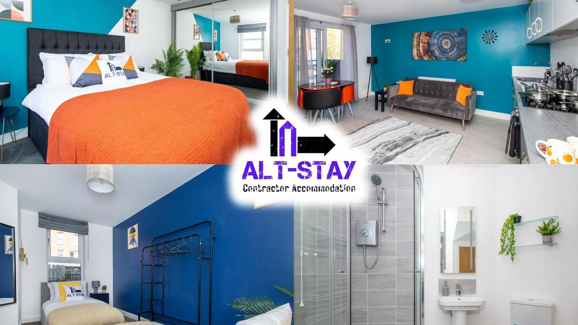Alt-Stay Wakefield Westgate Station - Fully Serviced Workspace - Parking - Fast Fibre Wi-Fi - En-Suite'S - Long Stays Welcome